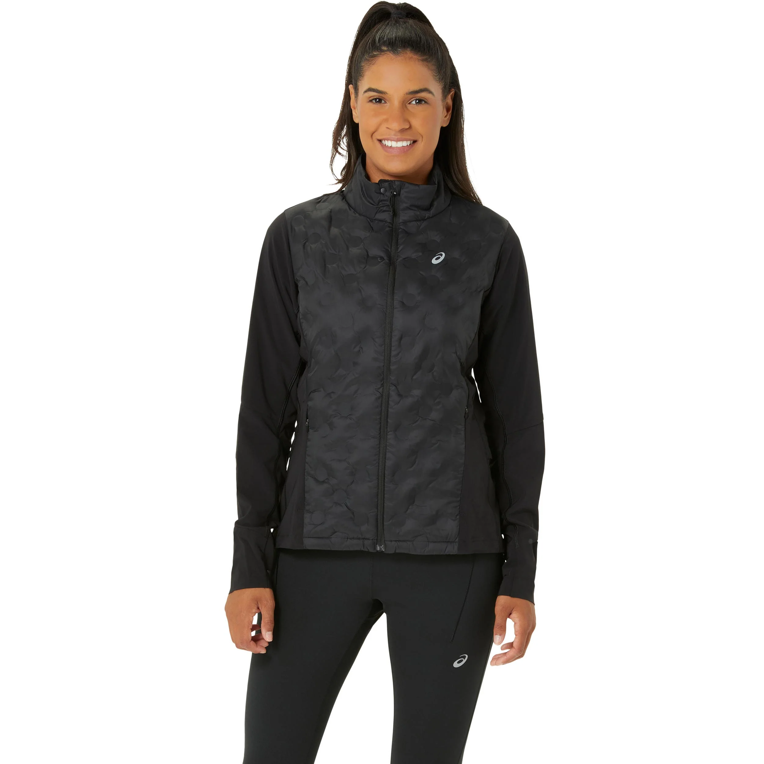 Road Winter Veste Running Femmes-Noir – Image 6