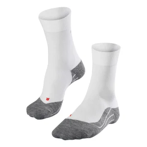 RU4 Chaussettes De Sport Hommes-Blanc,Gris