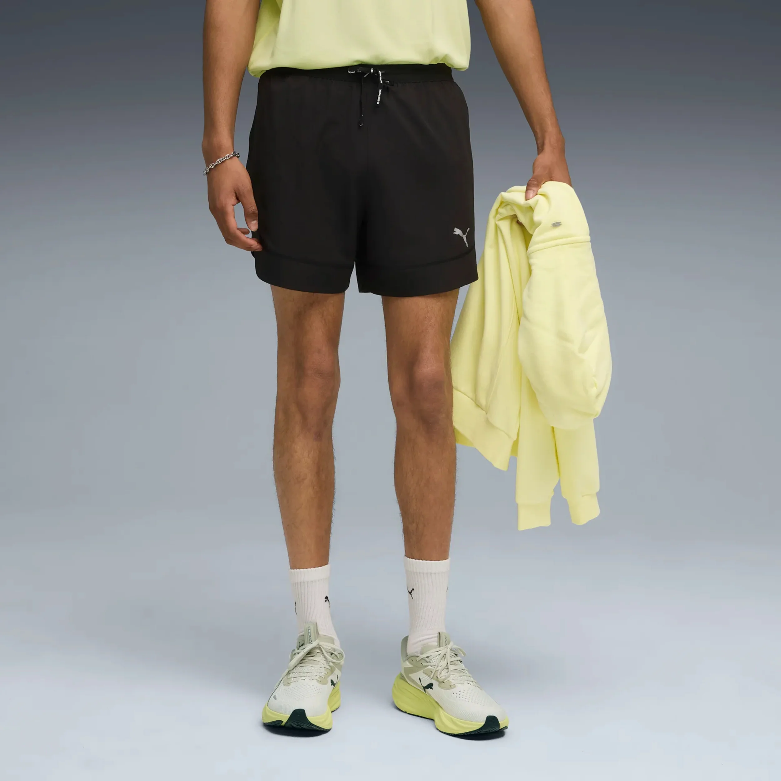 Run Club Ultraweave 5in Short De Running Hommes-Noir – Image 2