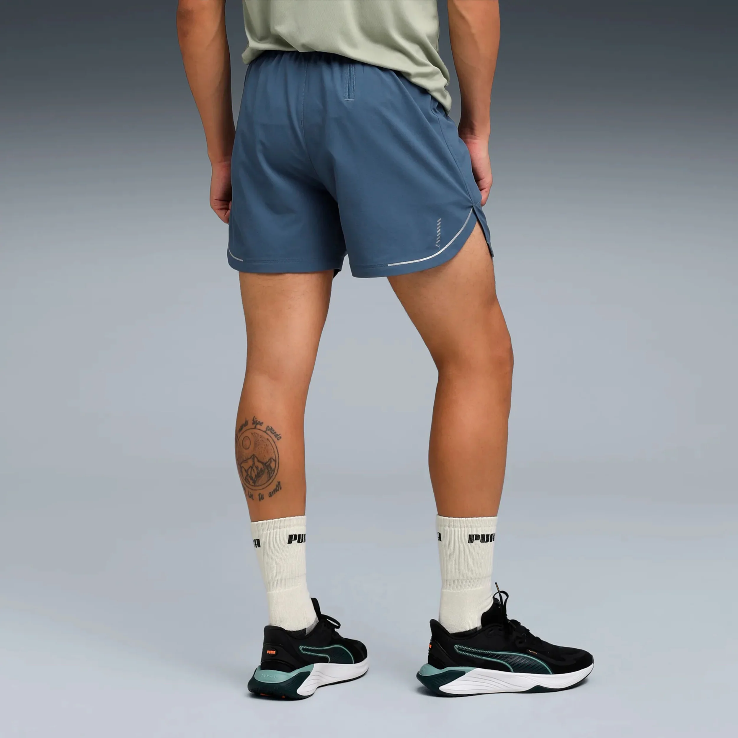 Ultraweave 5in Short De Running Hommes-Bleu – Image 6