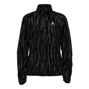 Essential Light Print Veste Running Femmes-Noir