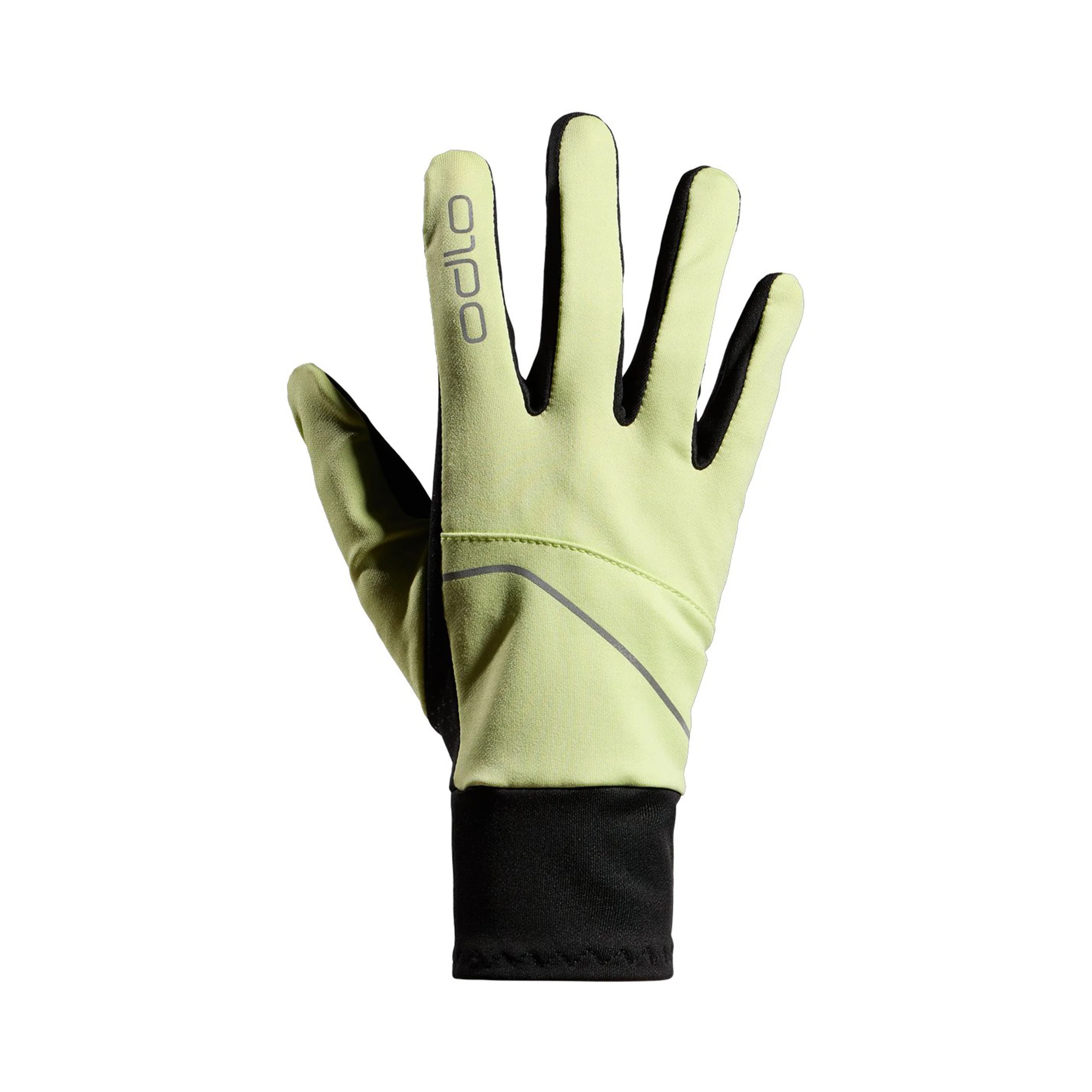 Intensity Safety Light Gants De Running-Jaune Lemon – Image 3