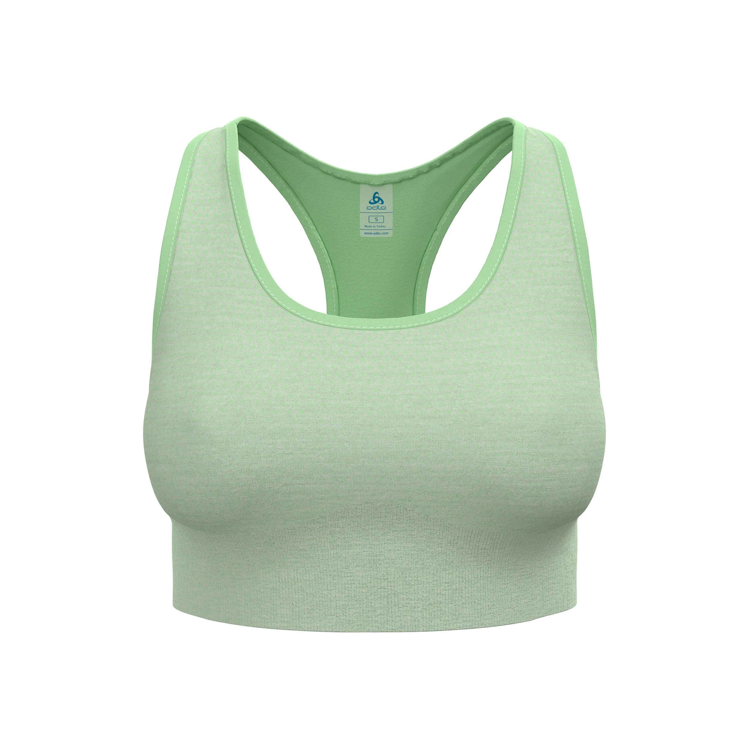 Seamless Medium Padded Sport Soutien-gorge sport Femmes-mint – Image 2