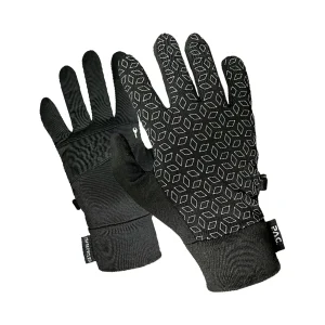 Recycled Running Reflective Gants De Running-Noir