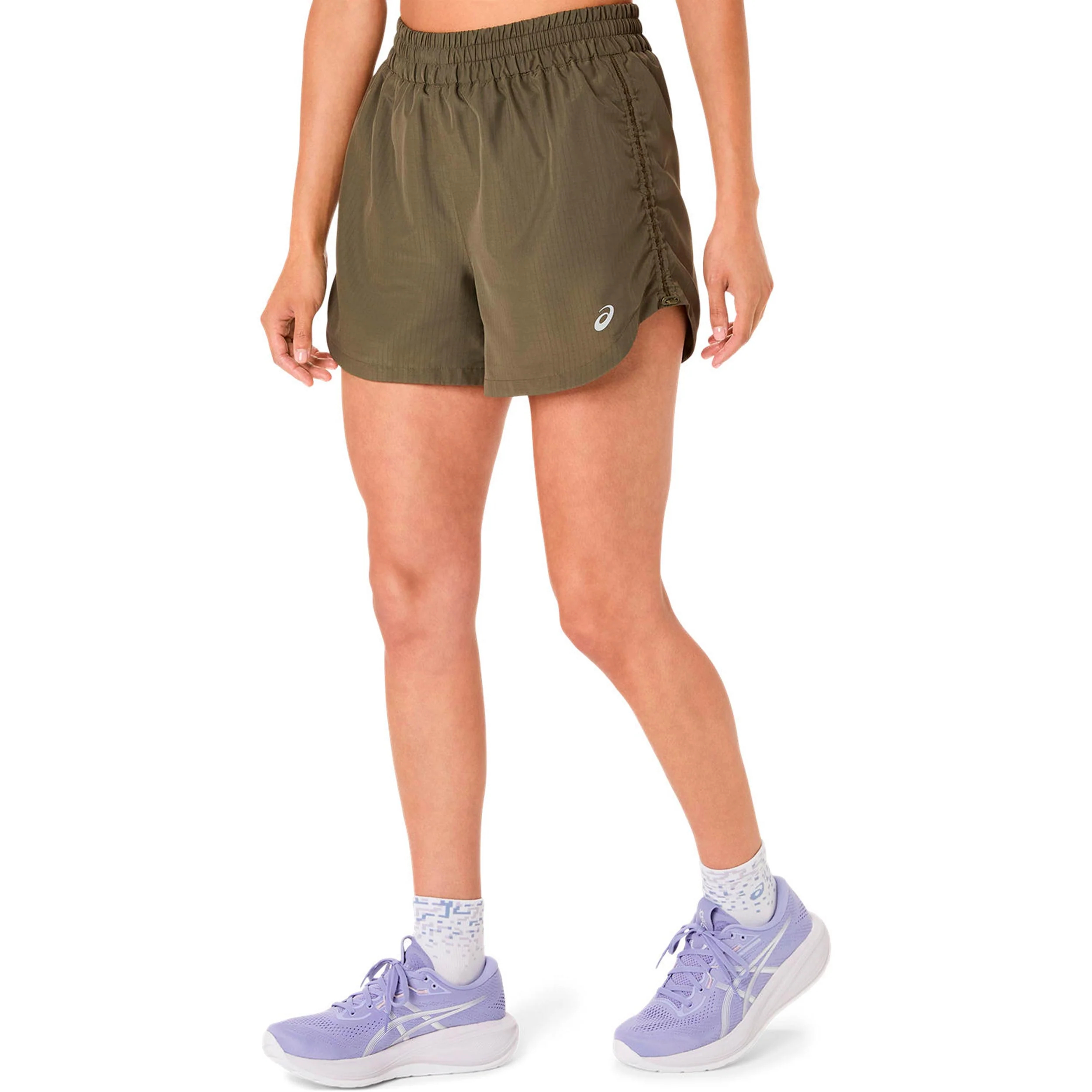 Nagino 4in Run Short de running Femmes-vert – Image 3