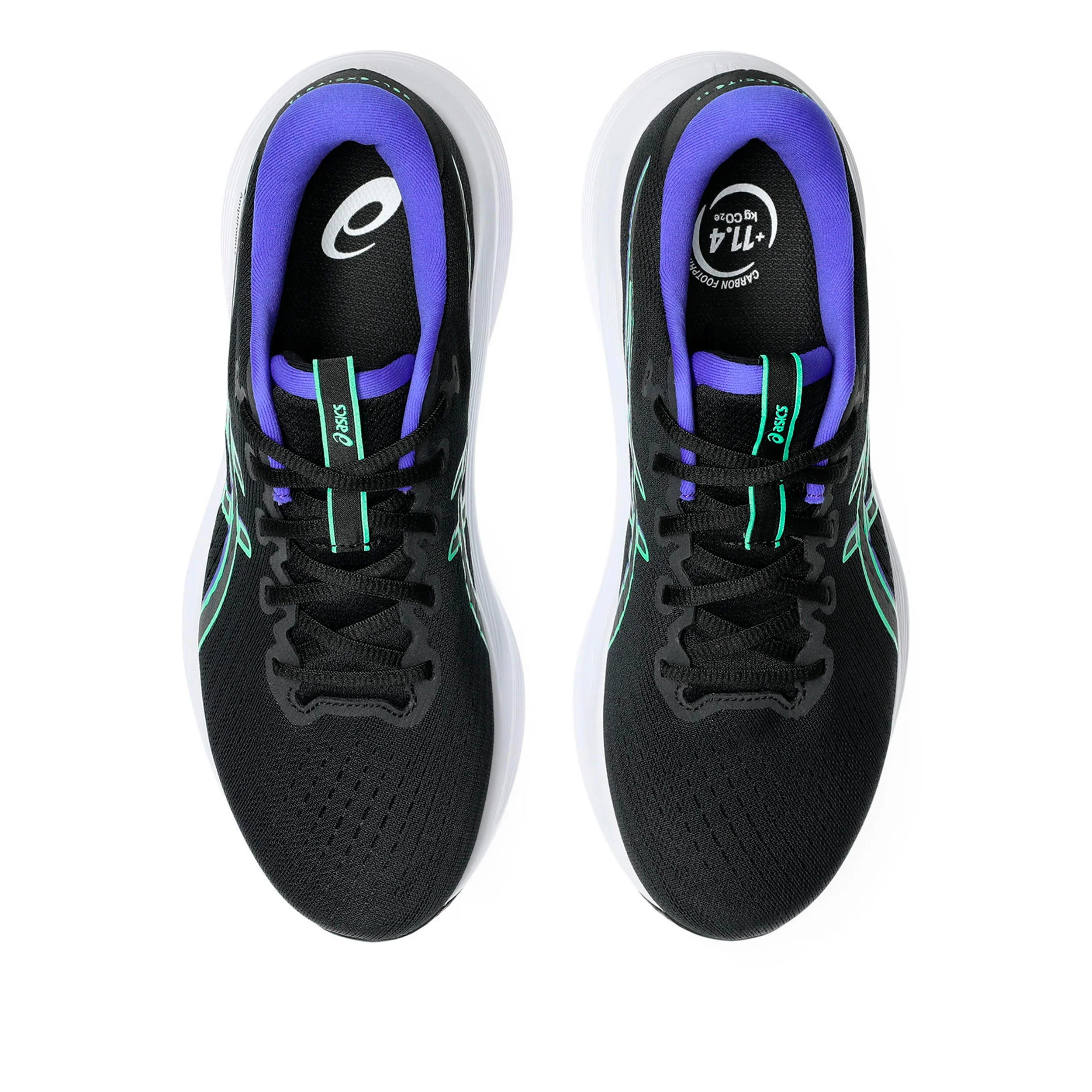 Gel-Excite 11 Chaussure de running sans stabilisateurs Hommes-noir, vert – Image 4