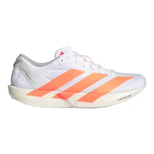 adizero Adios 9 Chaussure de compétition Femmes-blanc, orange