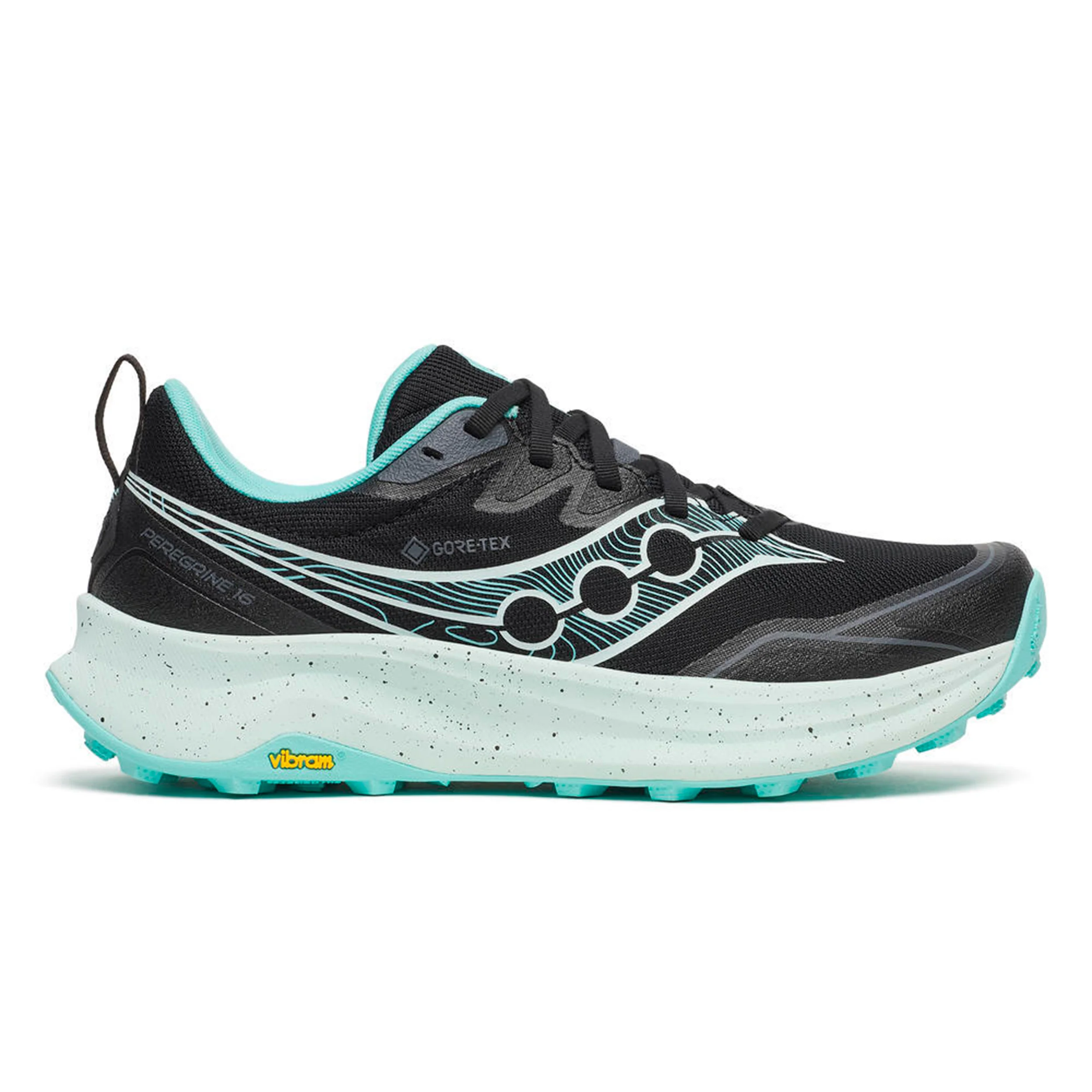 Peregrine 16 GTX Chaussure trail Femmes-noir, bleu clair