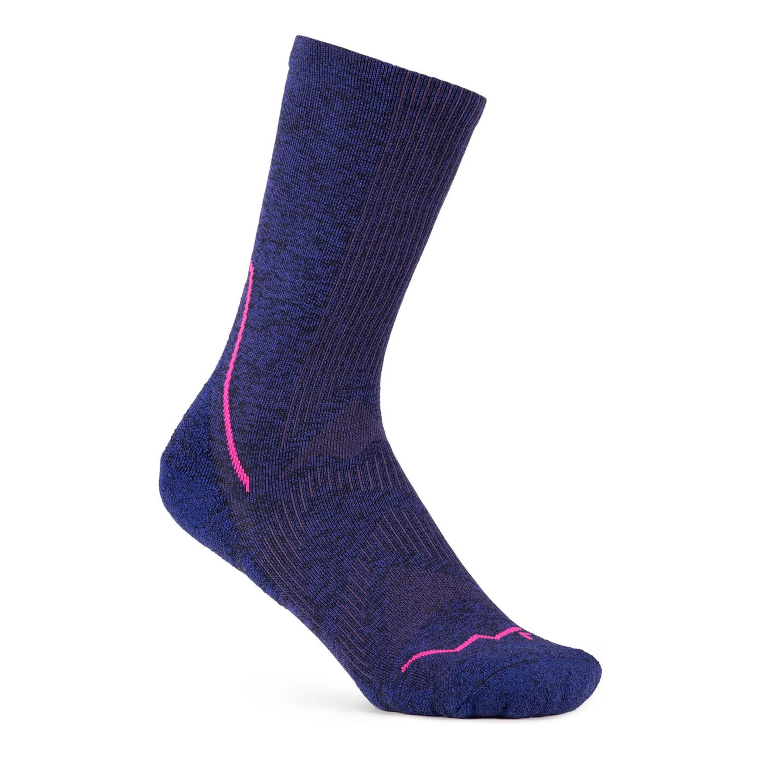Dryflx Crew Chaussettes de running Unisex-bleu foncé – Image 2