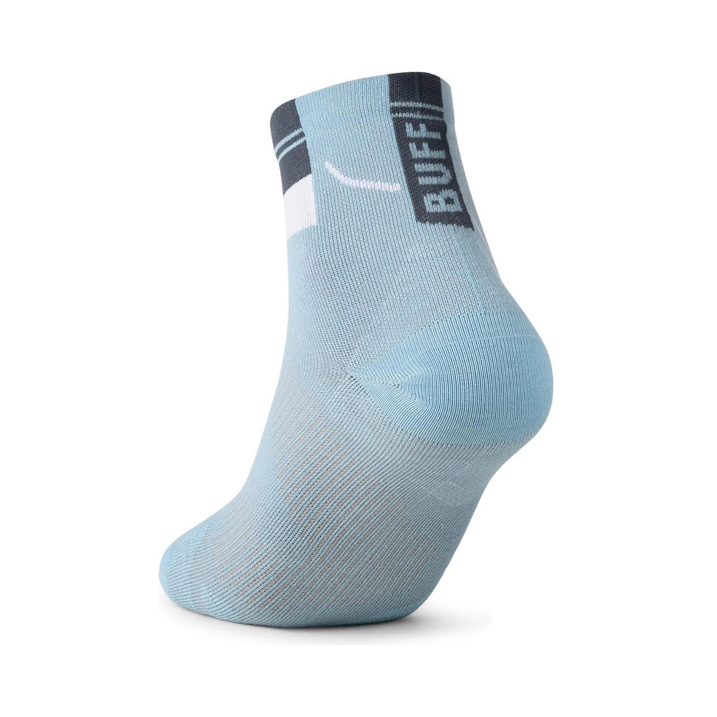 Coolnet Quarter Chaussettes de running Unisex-bleu clair – Image 3