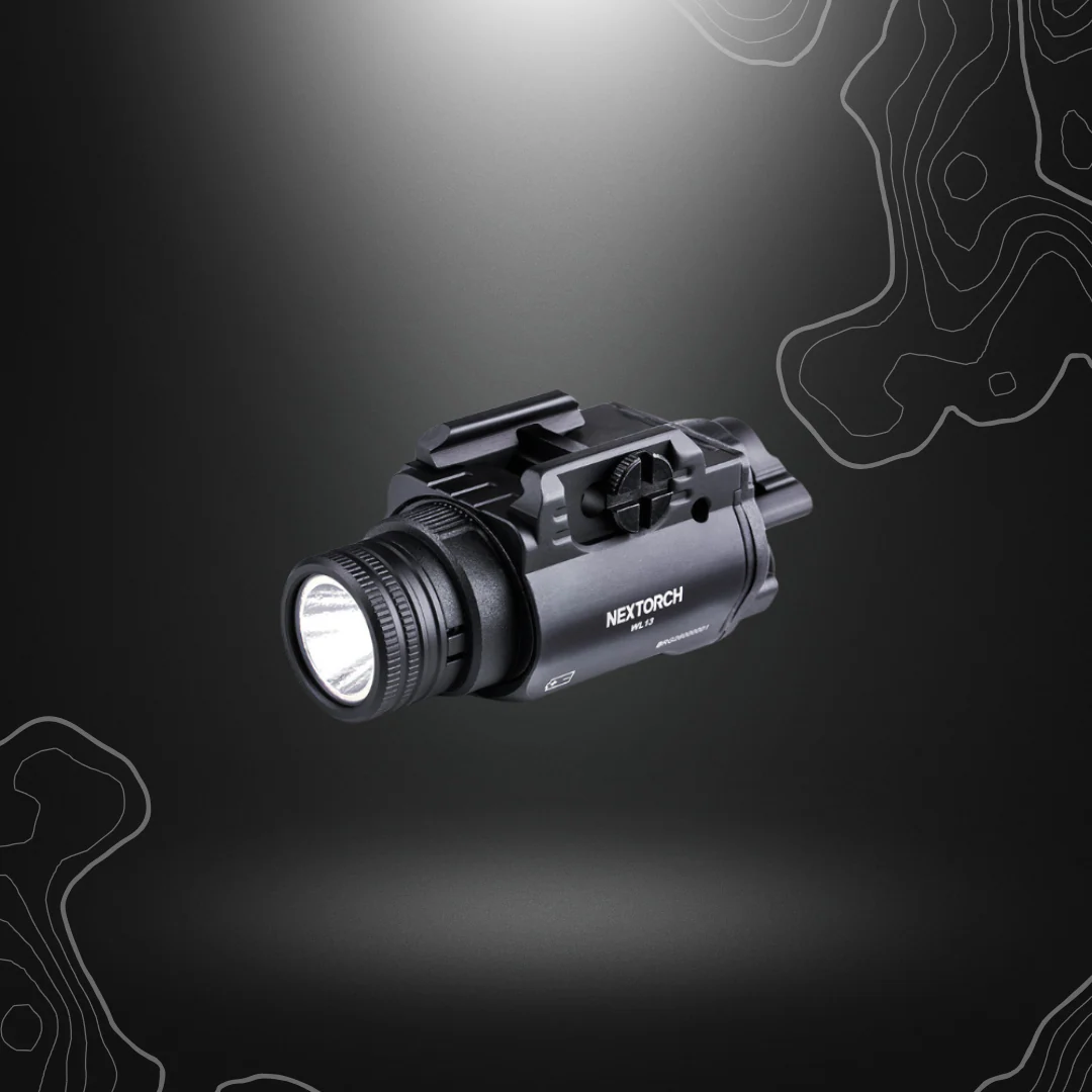 LAMPE POUR ARME DE POING WL13 ECLAIRAGE BLANC 1300 LUMENS | NEXTORCH – Image 2